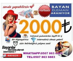 SOHBET SİTELERİNDE ÇALIŞMA İMKANI