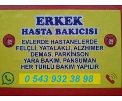 Ankara Çamlıdere Erkek Hasta Bakıcı / 0 543 932 38 98