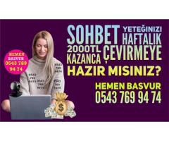 GÖRÜNTÜLÜ SOHBET OPERATÖRÜ 30TL